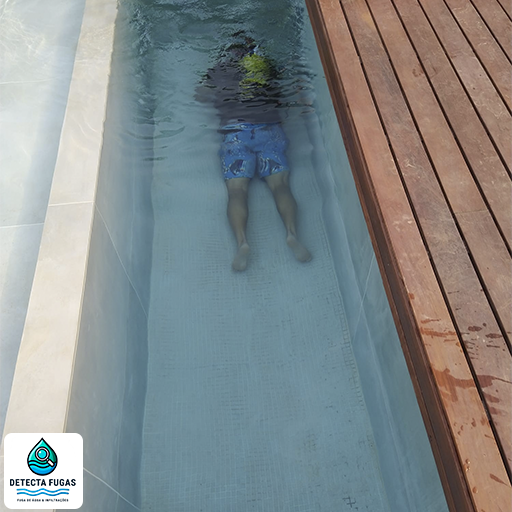 Rastreamento de Infiltração de água em piscina