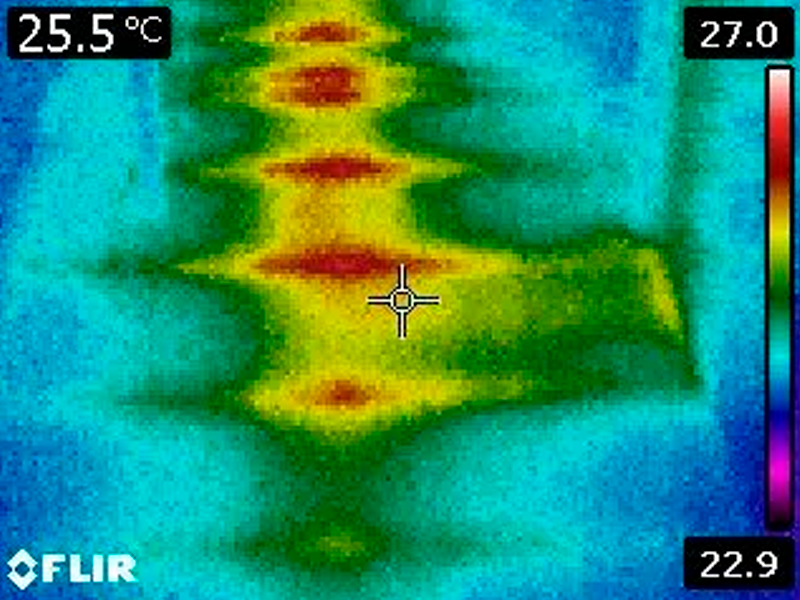 Termografia – Aquecimento